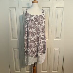 NWT 100% Cotton Paisley Dress